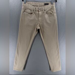 Bonobos Jeans Mens Size 32x31 Khaki Slim Fit Stretch Denim Stretch Tan Straight